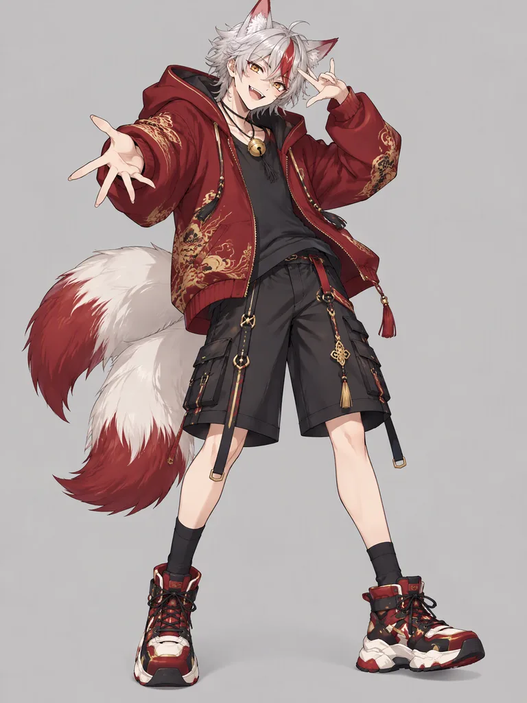 An example Ember, anime OC