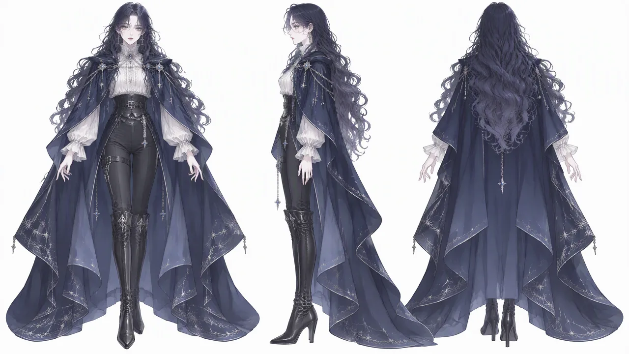 Noctis's ref sheet