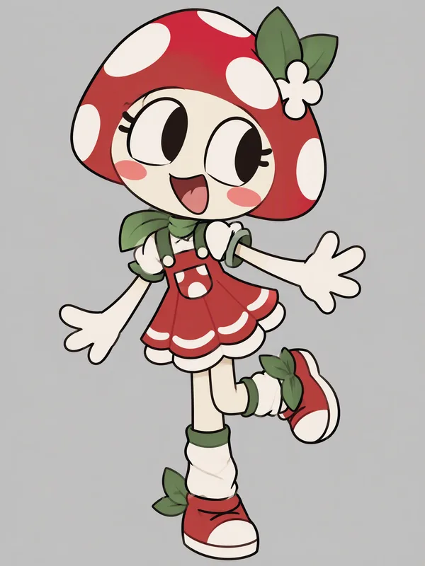 Morel, a Dandy's World OC