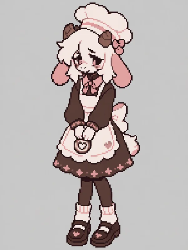 Mochi, a Deltarune OC