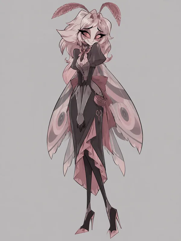 Velvet, a Hazbin Hotel OC