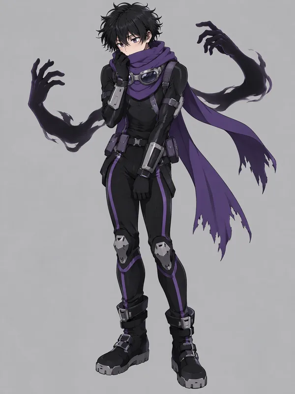 An example Kurogo, a MHA OC OC