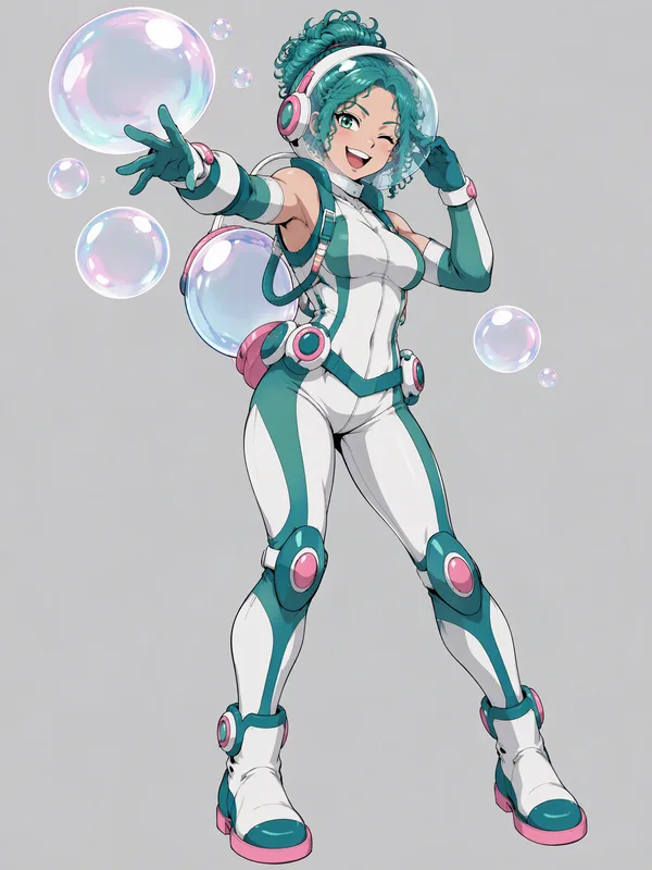 Bubbles, a MHA OC