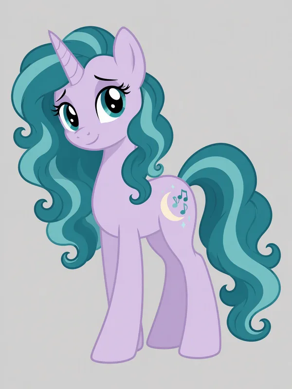 An example Moonhum, a MLP OC OC
