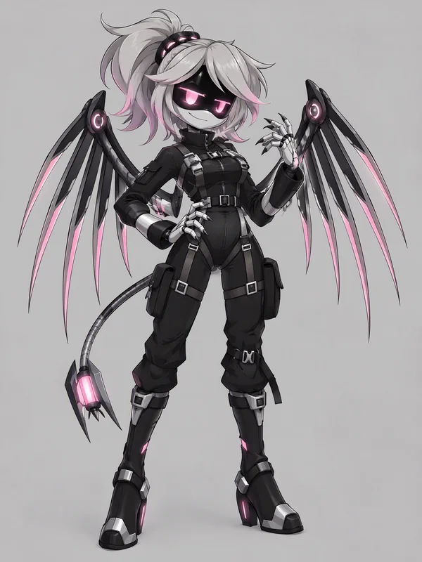 Kestrel, a Murder Drones OC