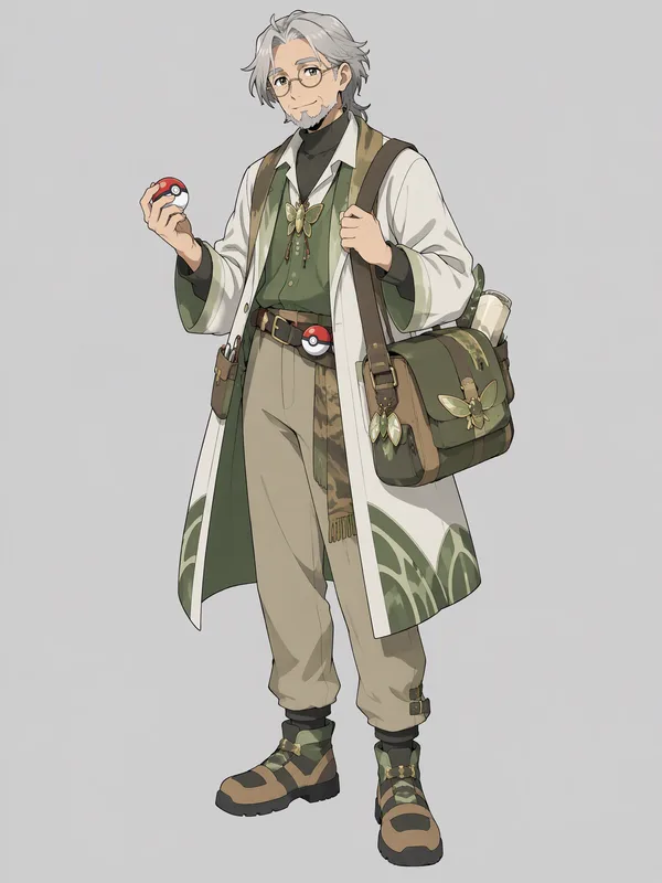 Prof. Alder, a Pokémon OC