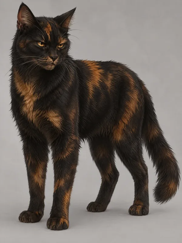 Emberfang, a Warrior Cats OC
