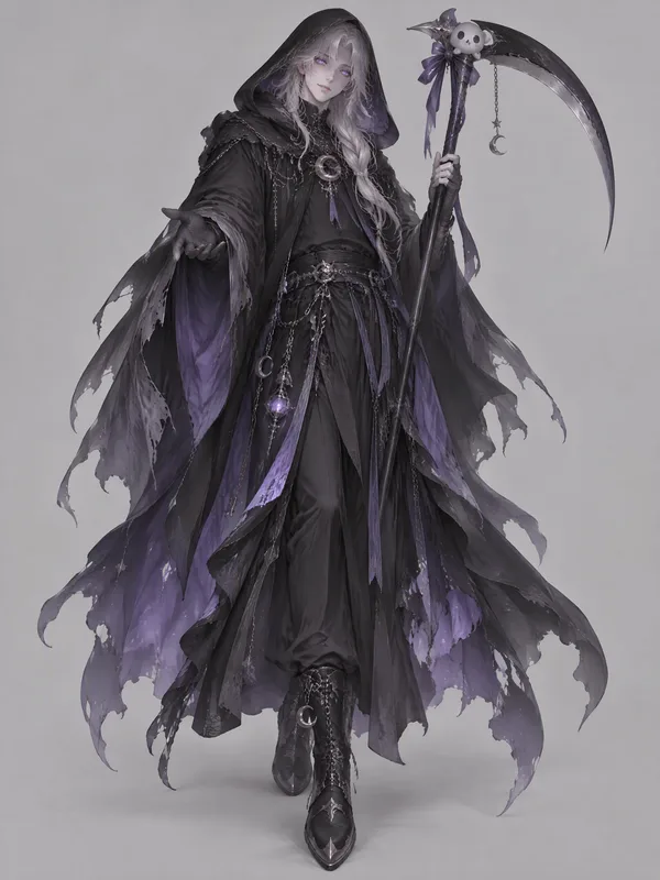 Vesper, a grim reaper OC