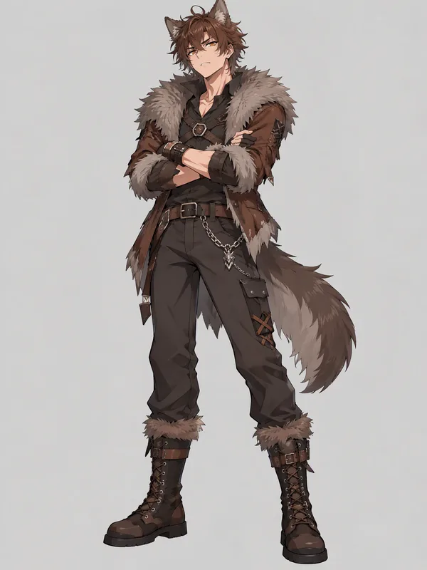 Fen, a werewolf OC