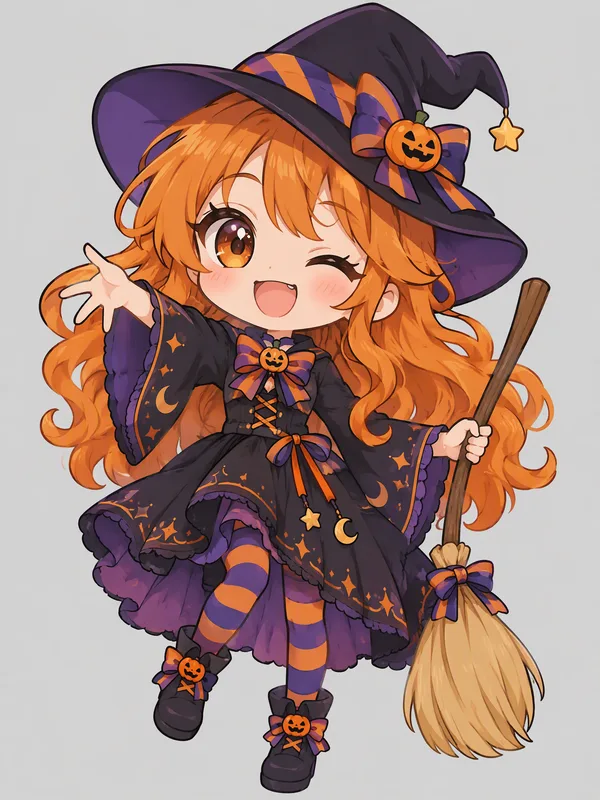 An example Hazel, witch OC