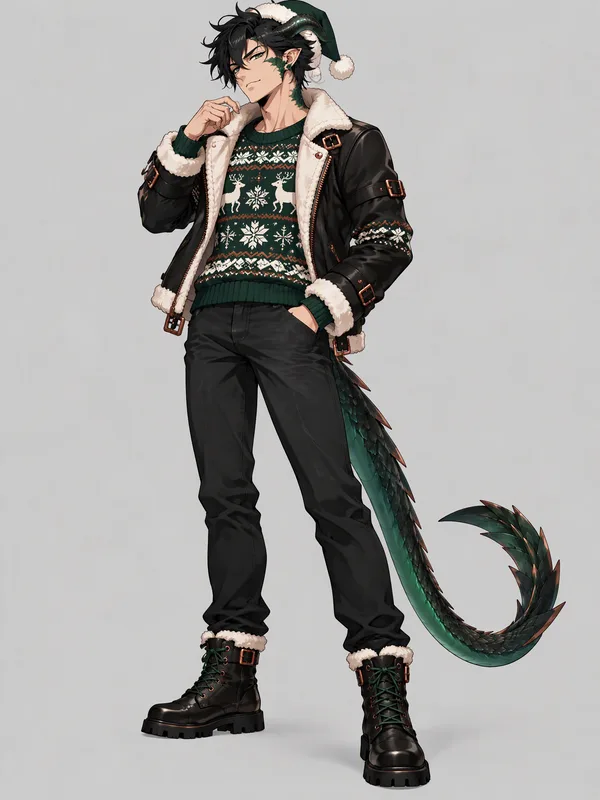 Drake as a ugly sweater
