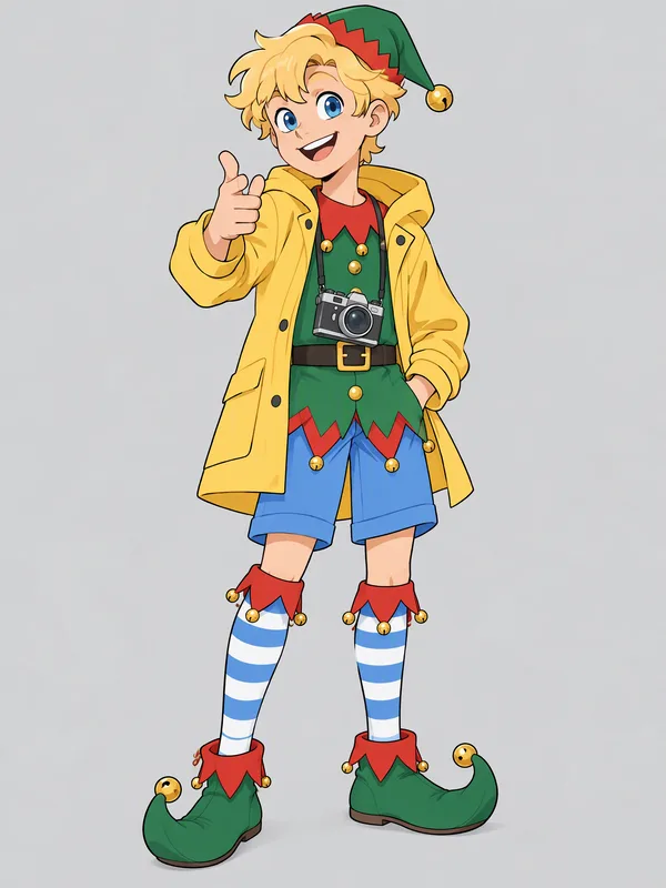 Pip as a elf