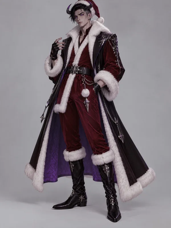 Vex as a santa